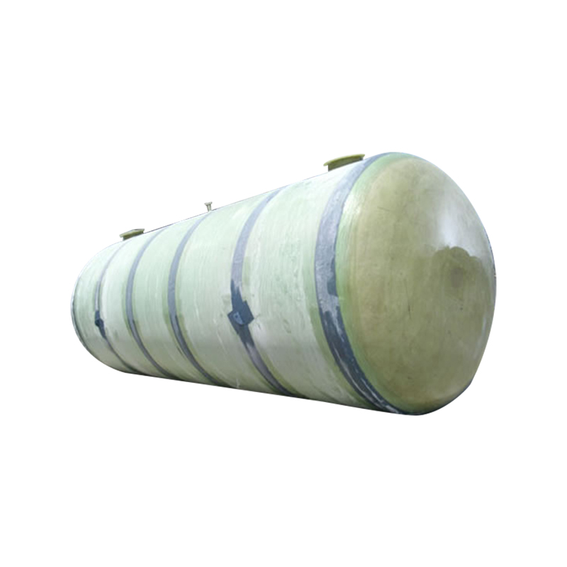 Tanque de armazenamento horizontal de FRP